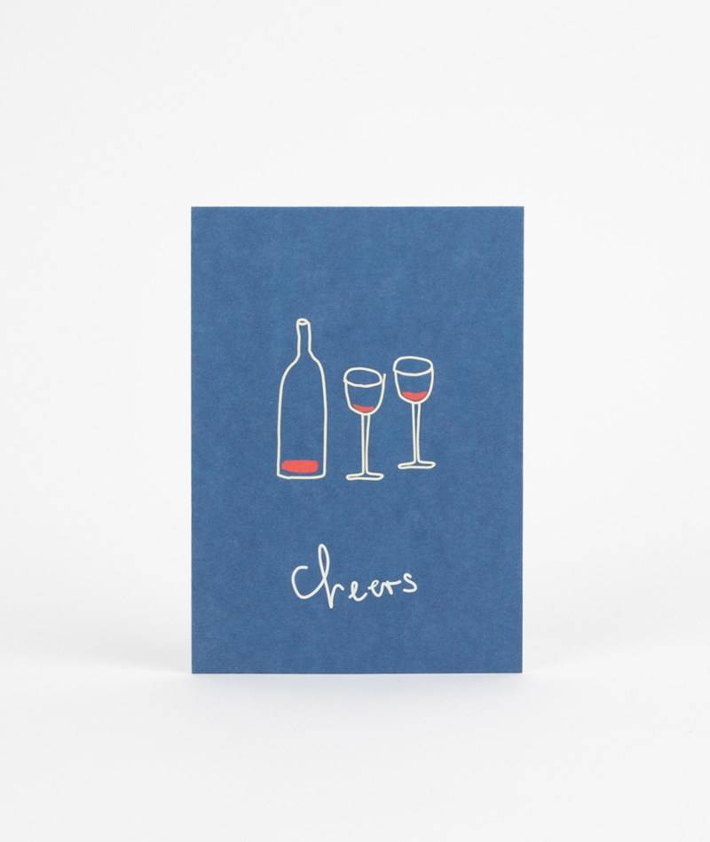 KAUF DICH GLüCKLICH Postkarten Cheers