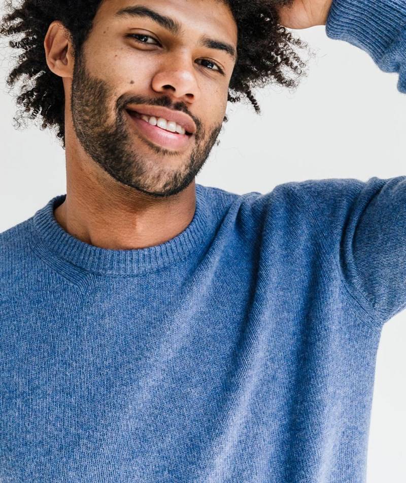 KAUF DICH GLüCKLICH Pullover Blau