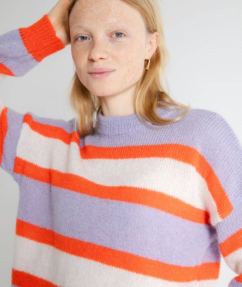 KAUF DICH GLüCKLICH Pullover gemustert