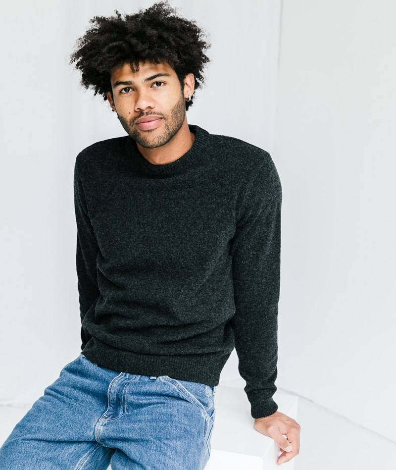 KAUF DICH GLüCKLICH Pullover Grau