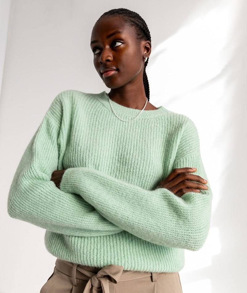 KAUF DICH GLüCKLICH Pullover Grün