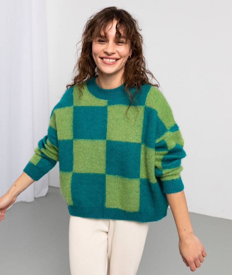 KAUF DICH GLüCKLICH Pullover mehrfarbig