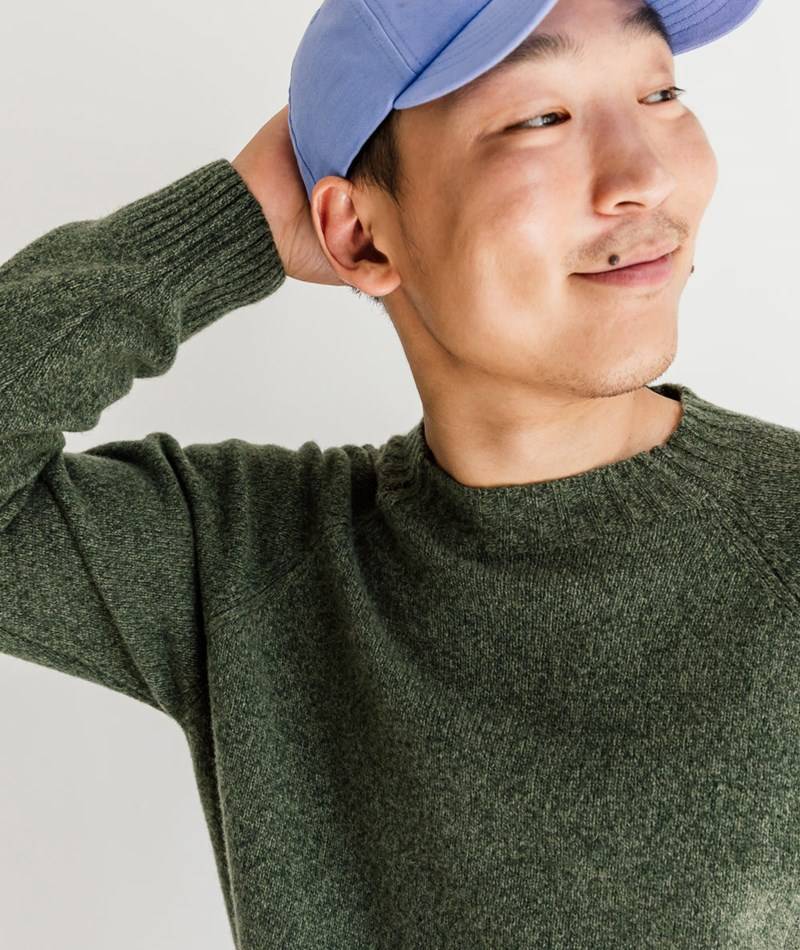 KAUF DICH GLüCKLICH Pullover olive