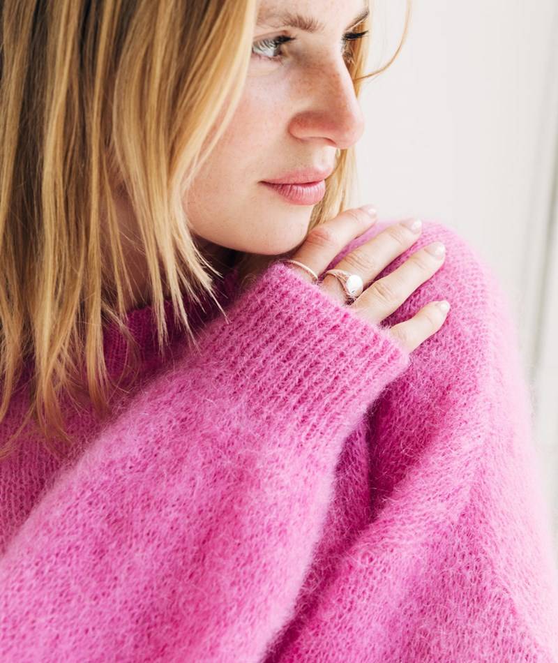 KAUF DICH GLüCKLICH Pullover Pink