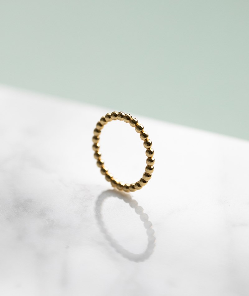 KAUF DICH GLüCKLICH Ring Gold