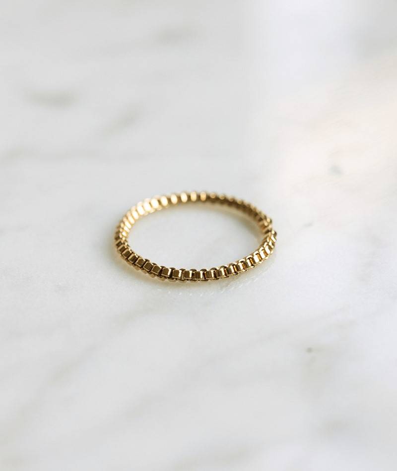 KAUF DICH GLüCKLICH Ring Gold