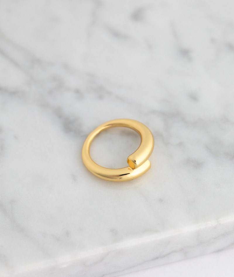 KAUF DICH GLüCKLICH Ring Gold