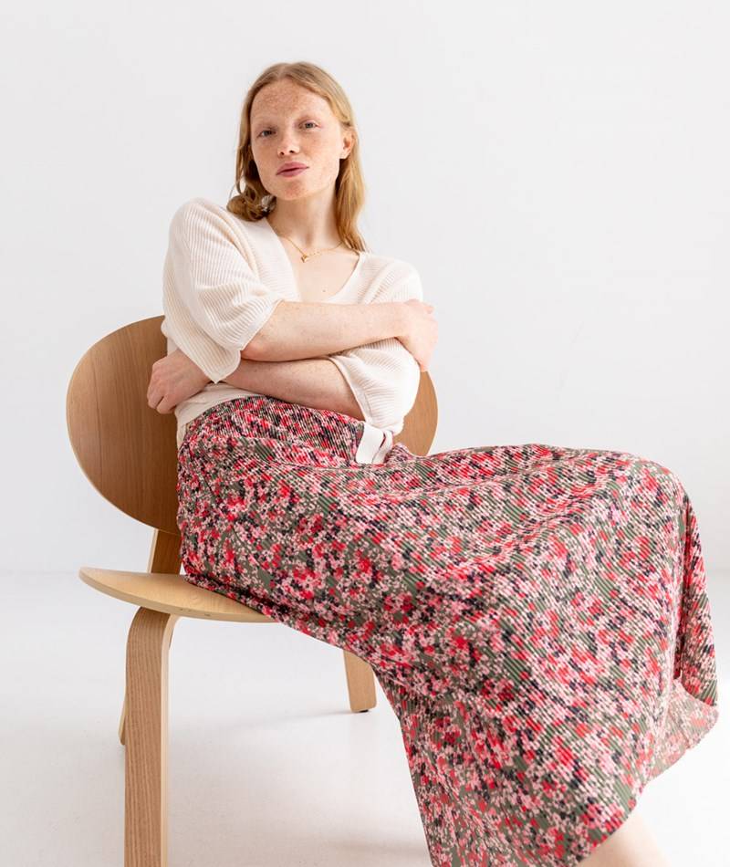 KAUF DICH GLüCKLICH Rock geblümt