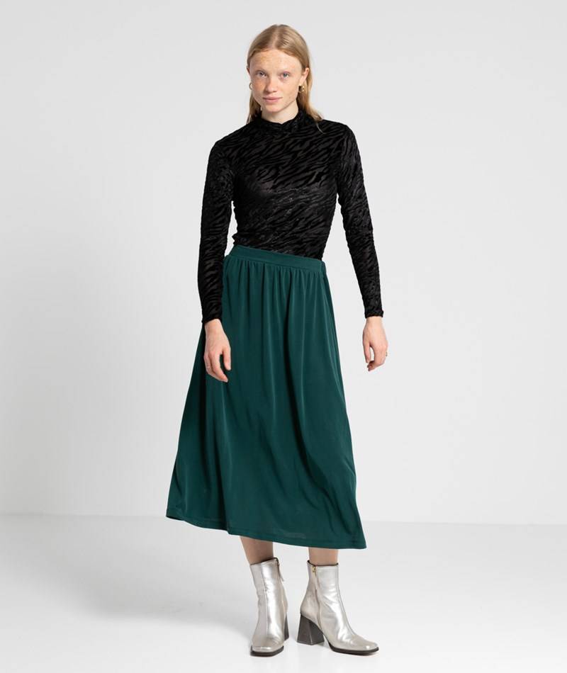 KAUF DICH GLüCKLICH Rock Grün aus Modal (TENCEL™)