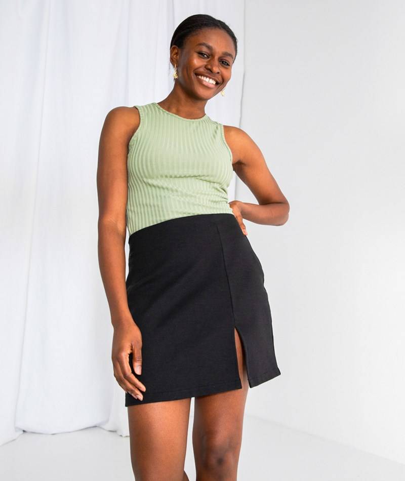 KAUF DICH GLüCKLICH Rock Schwarz