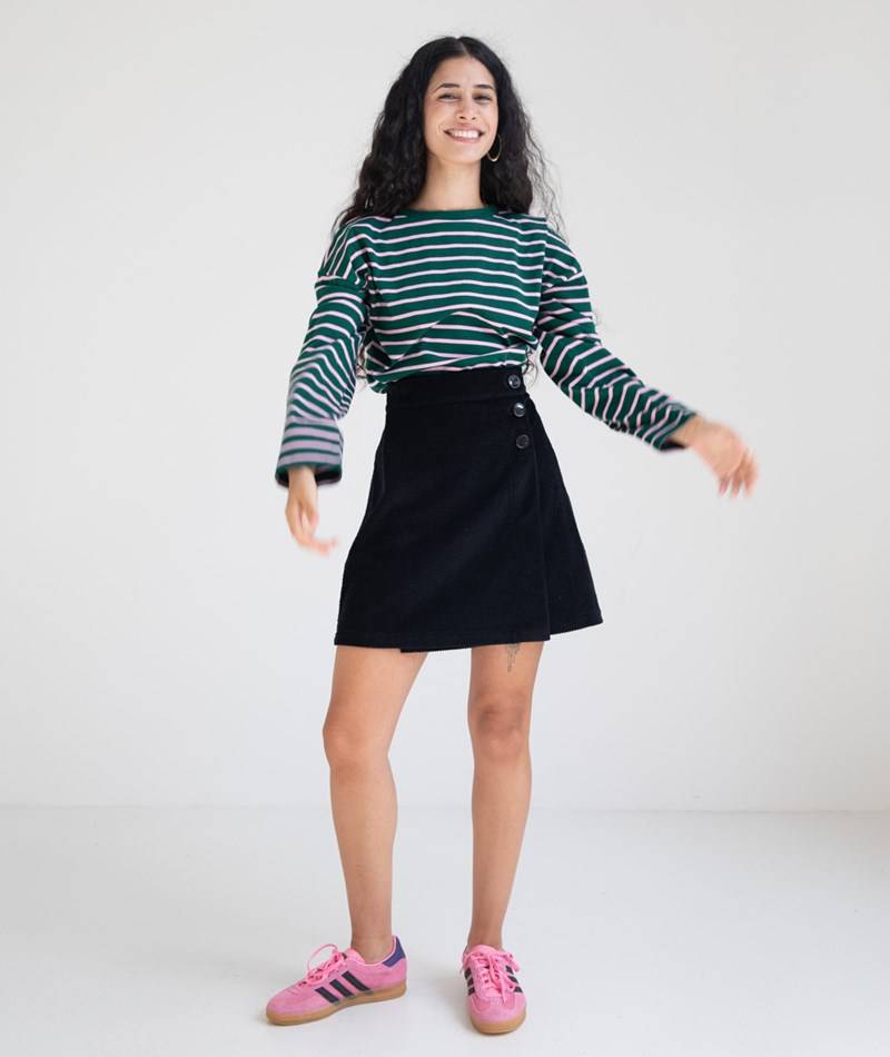 KAUF DICH GLüCKLICH Rock schwarz