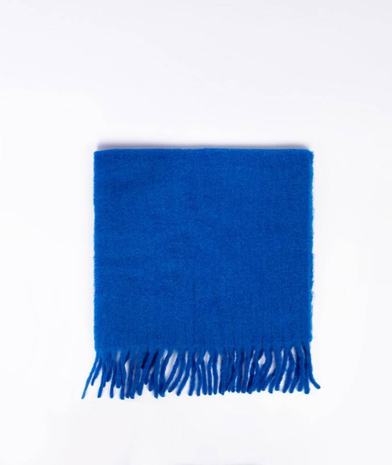 KAUF DICH GLüCKLICH Schal royal blue