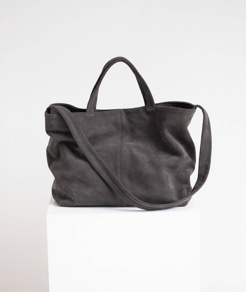 KAUF DICH GLüCKLICH Shopper Grau