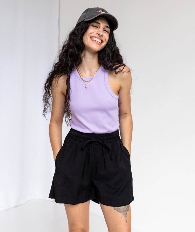 KAUF DICH GLüCKLICH Shorts Schwarz