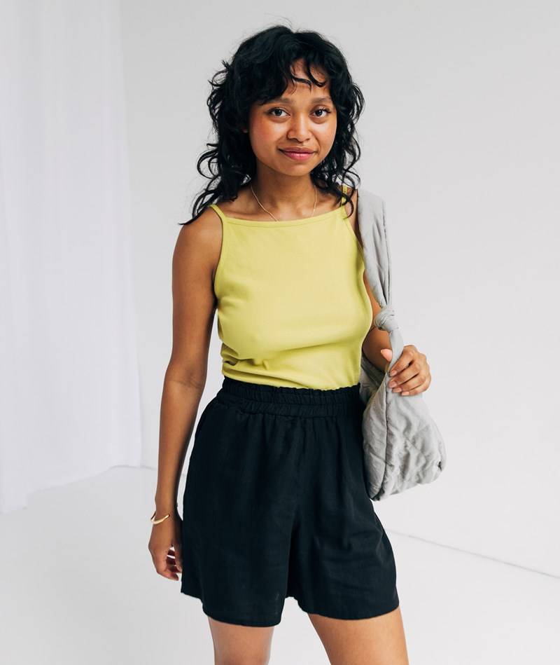 KAUF DICH GLüCKLICH Shorts Schwarz