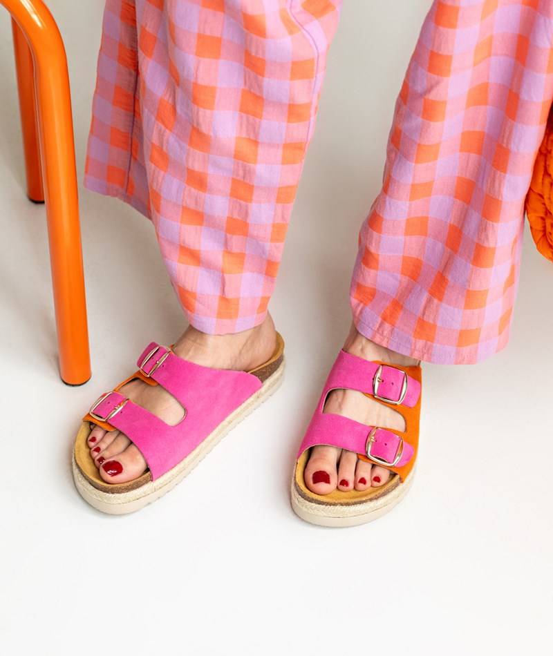 KAUF DICH GLüCKLICH Slipper mehrfarbig