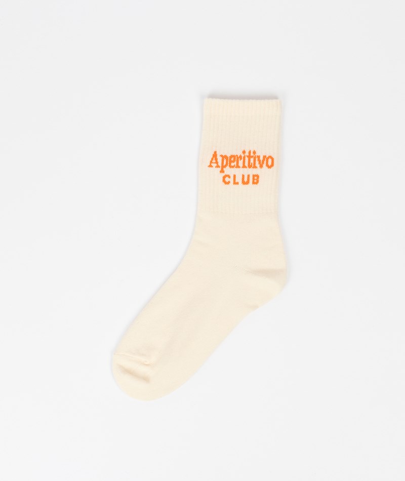 KAUF DICH GLüCKLICH Socken Apperitivo (Gr. 36-41) Creme aus Bio-Baumwolle