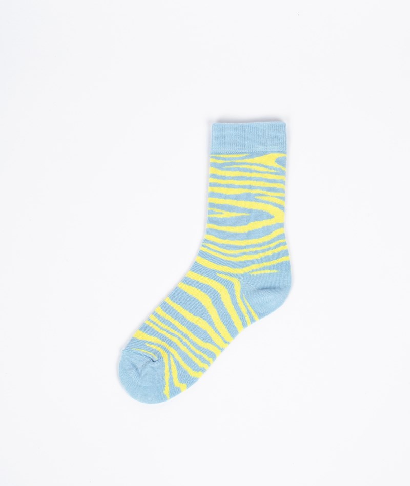 KAUF DICH GLüCKLICH Socken Zebra (Gr. 36-41) gemustert aus Bio-Baumwolle