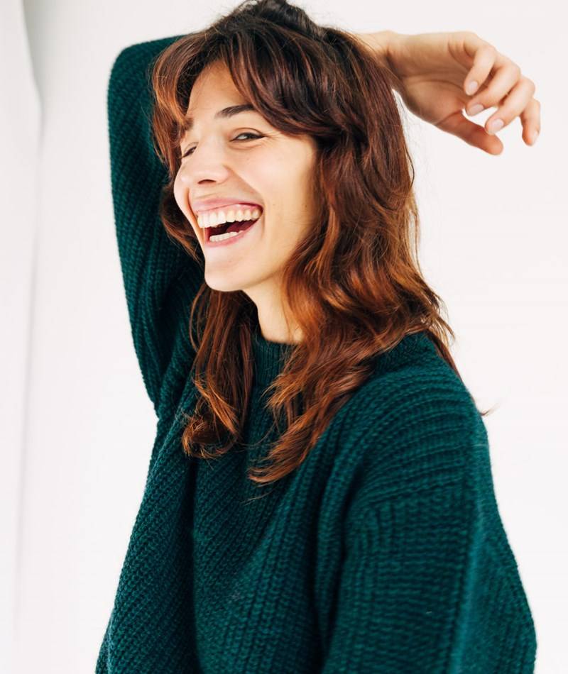 KAUF DICH GLüCKLICH Strickpullover Grün