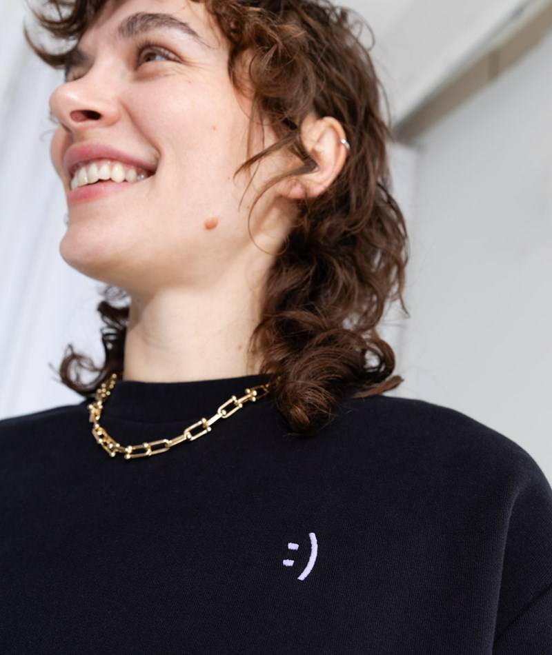 KAUF DICH GLüCKLICH Sweater aus Bio-Baumwolle