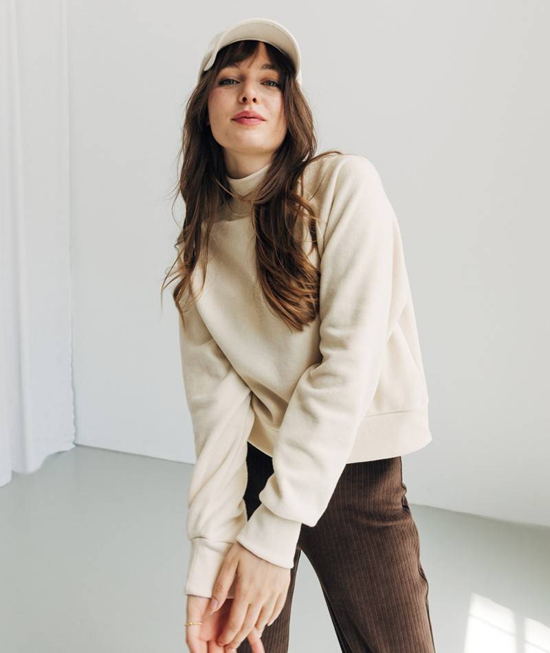 KAUF DICH GLüCKLICH Sweater creme