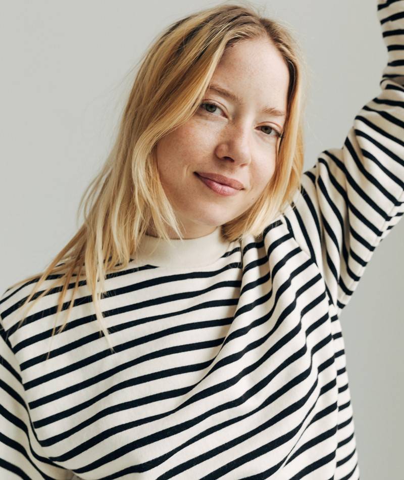 KAUF DICH GLüCKLICH Sweater gestreift