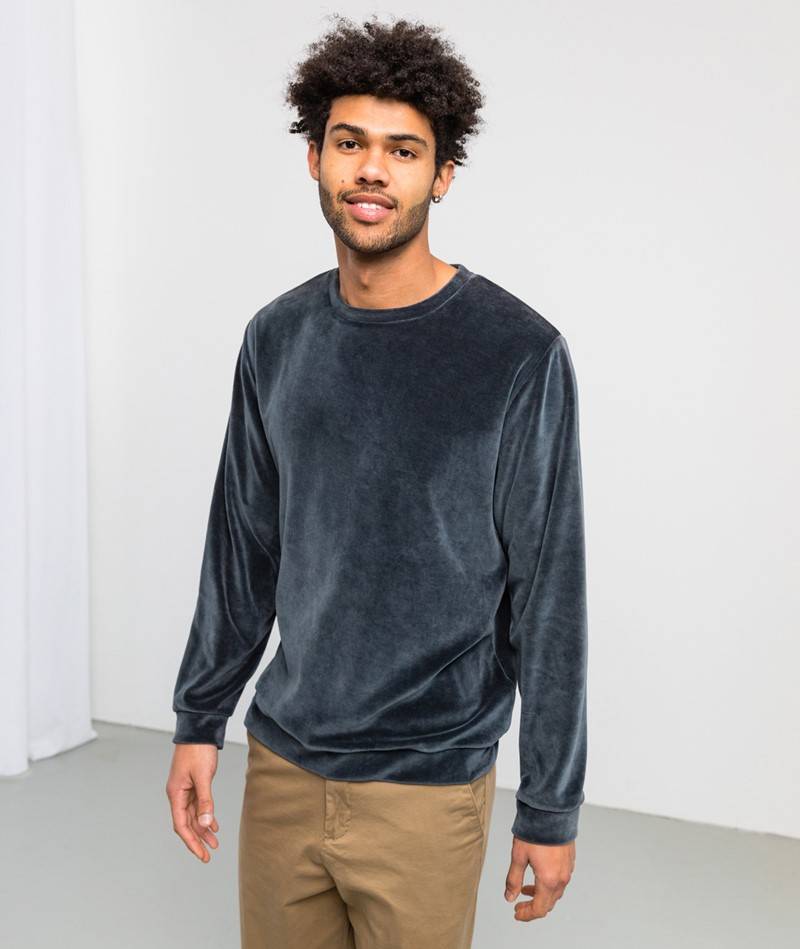 KAUF DICH GLüCKLICH Sweater Ink Blue