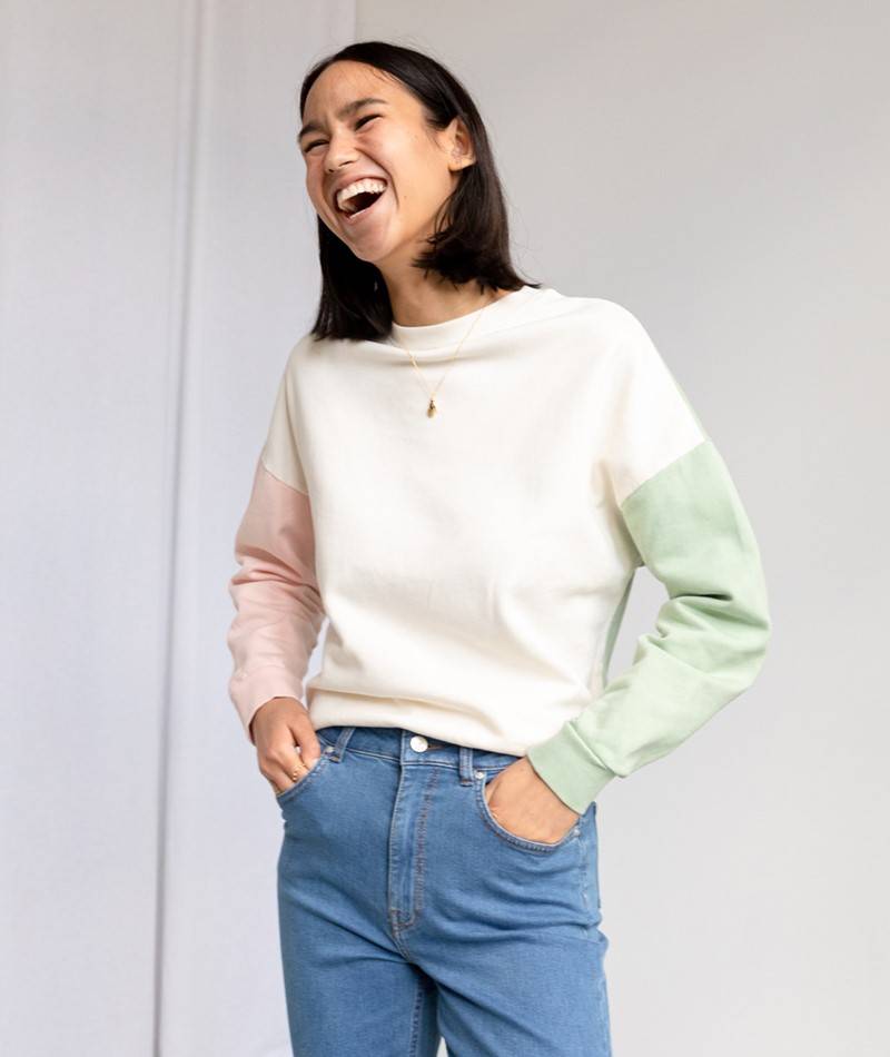 KAUF DICH GLüCKLICH Sweater multi aus Bio-Baumwolle