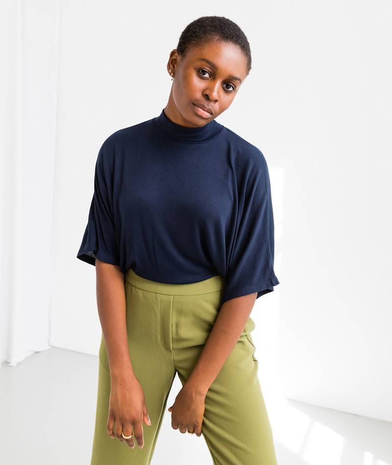 KAUF DICH GLüCKLICH T-Shirt blau