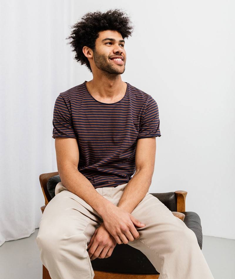 KAUF DICH GLüCKLICH T-Shirt gemustert