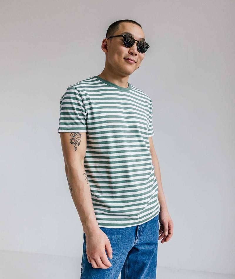 KAUF DICH GLüCKLICH T-Shirt gemustert