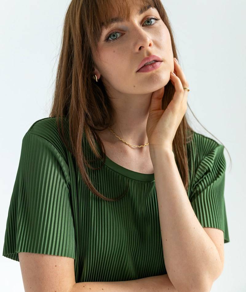 KAUF DICH GLüCKLICH T-Shirt Olive Grün