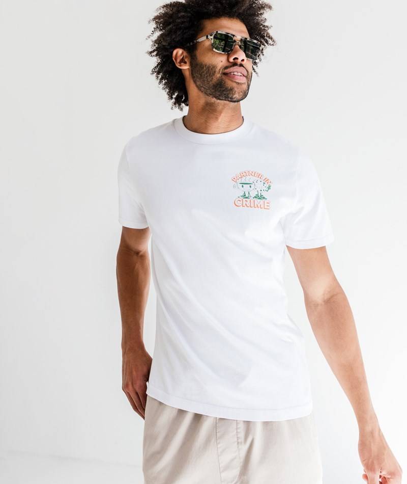 KAUF DICH GLüCKLICH T-Shirt Partner Weiü