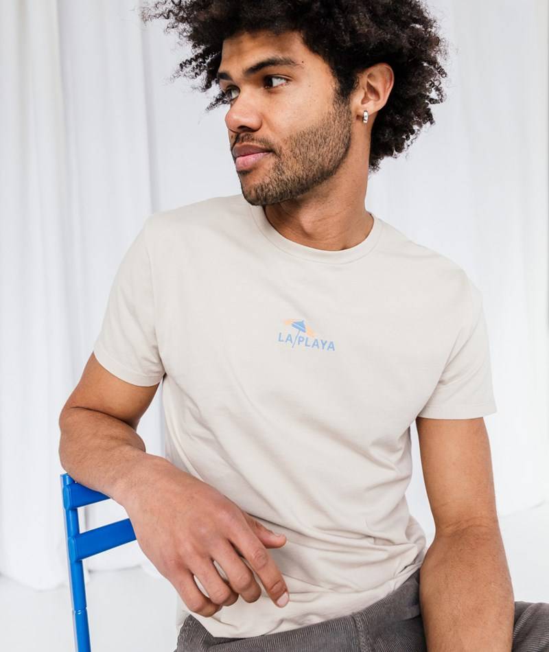 KAUF DICH GLüCKLICH T-Shirt Playa Beige