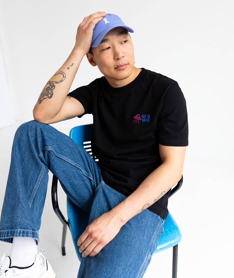 KAUF DICH GLüCKLICH T-Shirt Space Schwarz