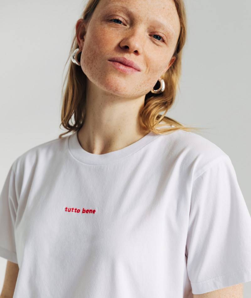KAUF DICH GLüCKLICH T-Shirt Tutto Bene aus Bio-Baumwolle