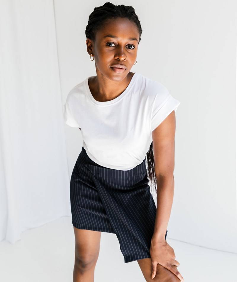 KAUF DICH GLüCKLICH T-Shirt Weiü aus Bio-Baumwolle