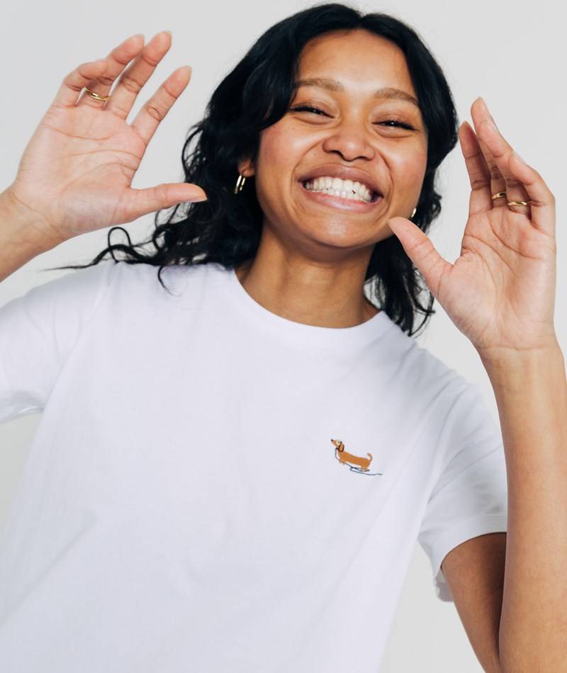 KAUF DICH GLüCKLICH T-shirt Weiü