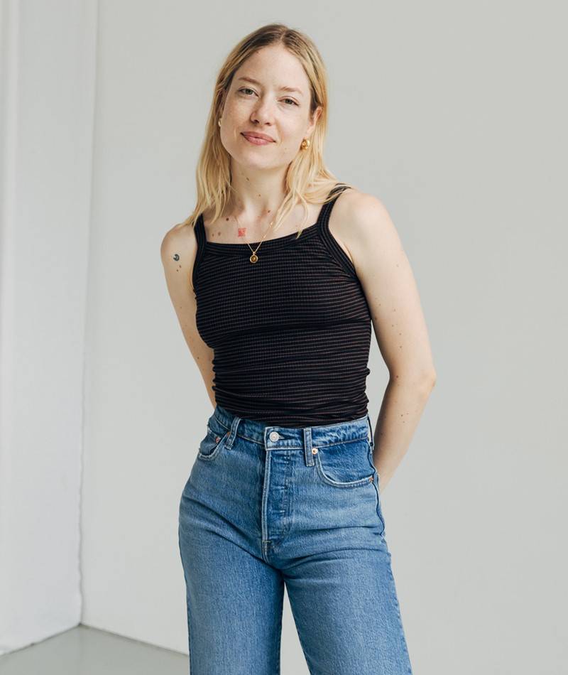 KAUF DICH GLüCKLICH Top gestreift