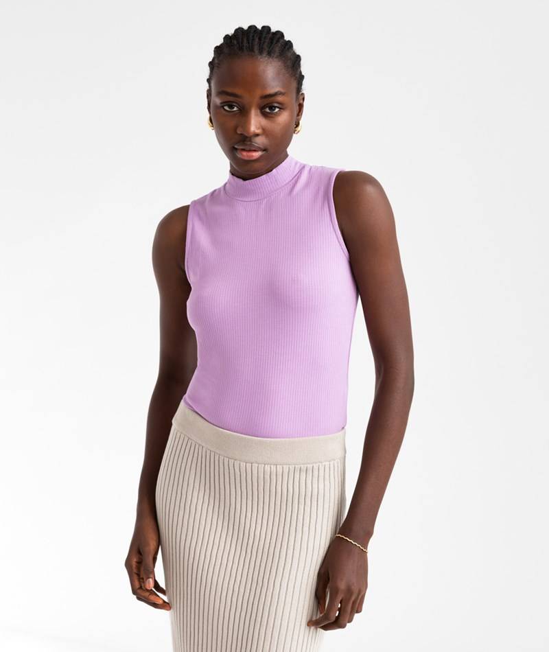 KAUF DICH GLüCKLICH Top Pink aus Viskose (LENZING™ ECOVERO™)