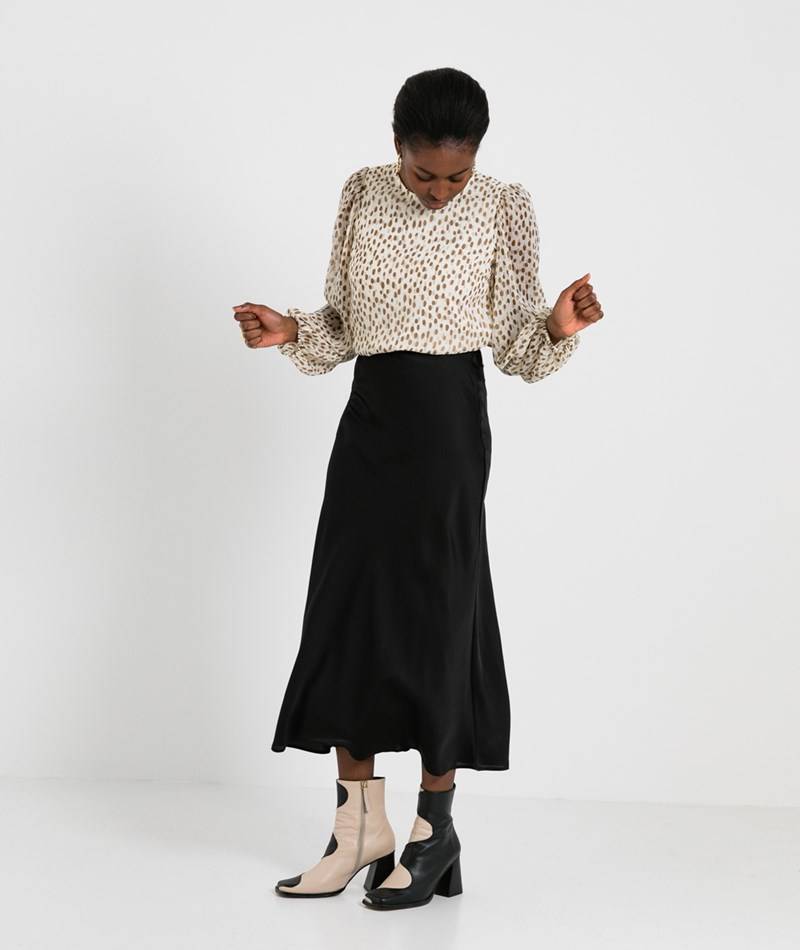 Kauf Dich Glücklich VILA VIEllette HW Rock Schwarz