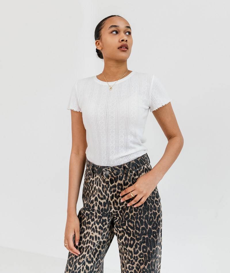 Kauf Dich Glücklich VILA VIPointa T-Shirt Weiü