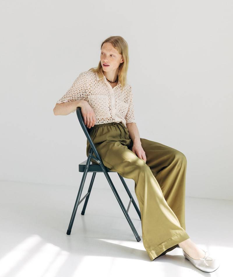 Kauf Dich Glücklich VILA VIWinnie Maeve Hose Grün