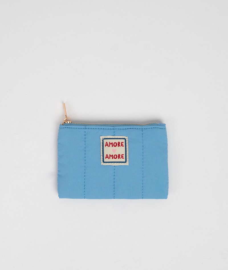 Kauf Dich Glücklich YUKU Geldbürse Amore Hellblau