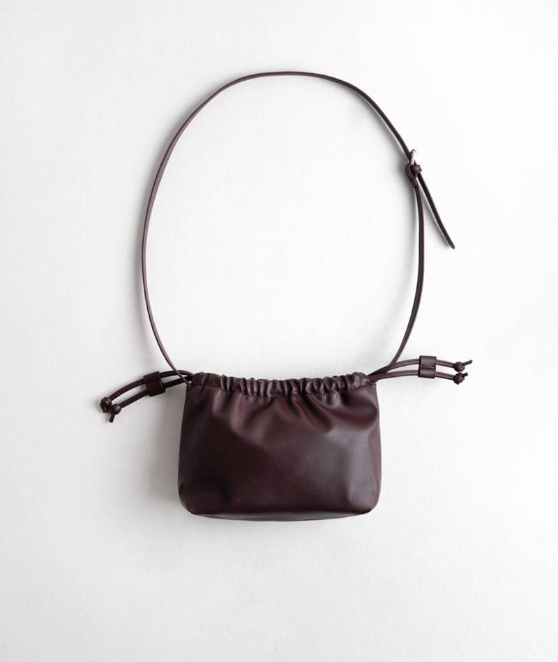 Kauf Dich Glücklich YUKU Handtasche burgunder rot