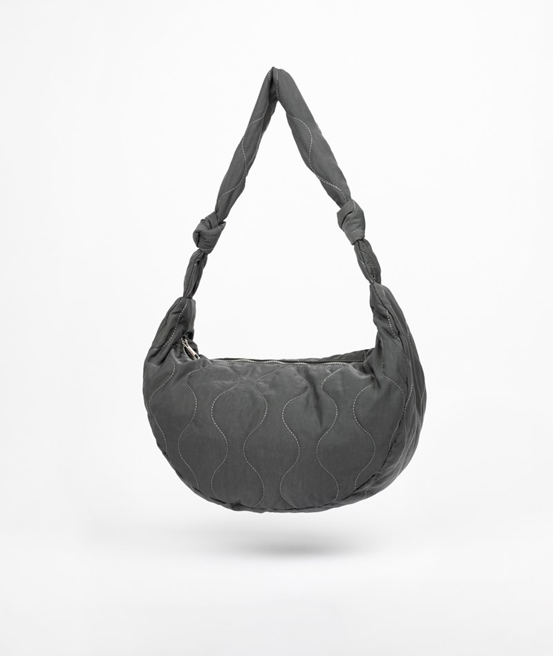 Kauf Dich Glücklich YUKU Handtasche Dunkelgrau