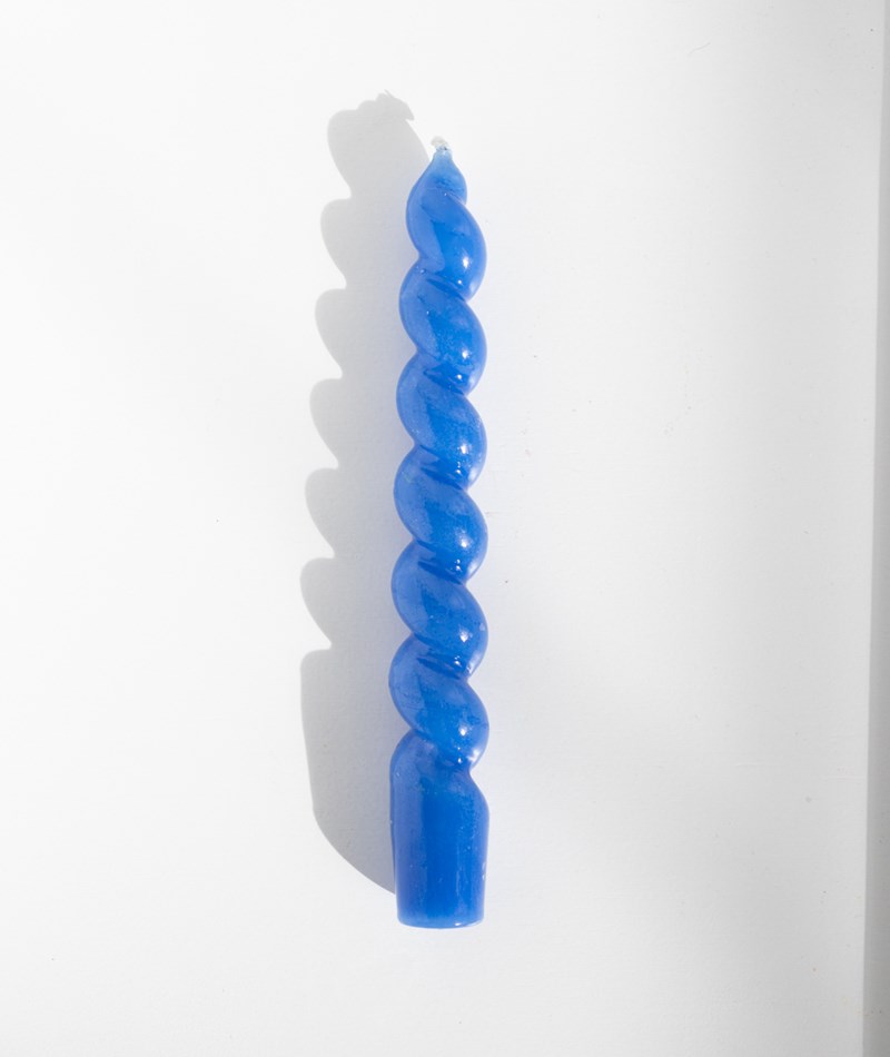 Kauf Dich Glücklich YUKU Kerze Blau