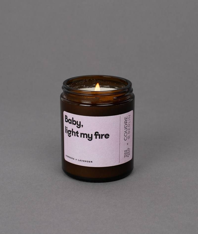 Kauf Dich Glücklich KDG x COUDRE Duftkerze Verbena Lavender