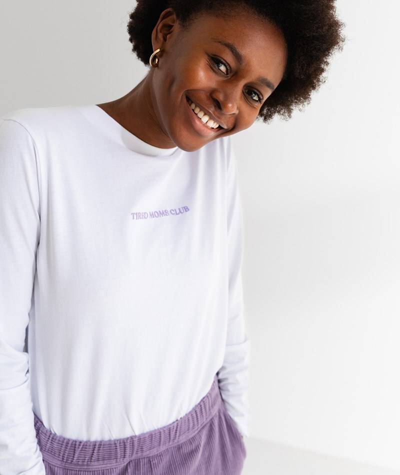 Kauf Dich Glücklich KDG X JULIA KNüRNSCHILD Longsleeve Weiü