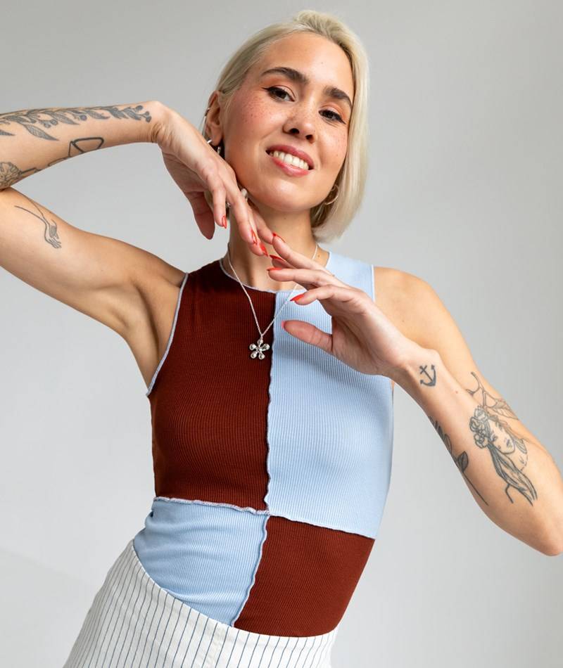 Kauf Dich Glücklich KDG x SARAH HARTMANN Top kariert